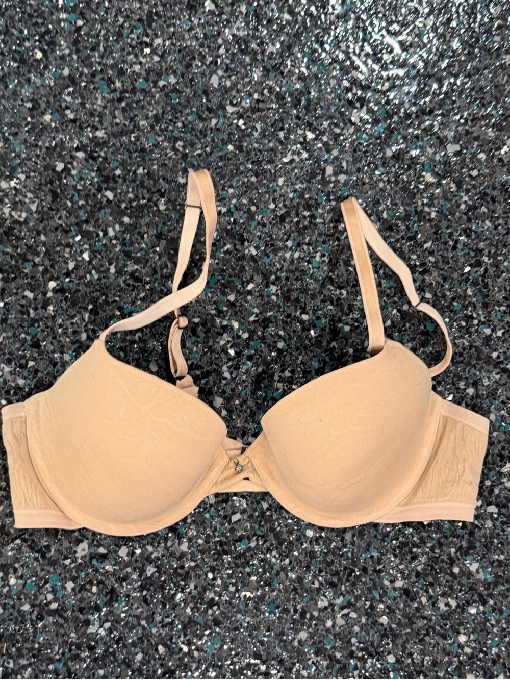 Simply Vera Wang Natural Lift Convertible UW Demi Bra 2182002 Tan Sz. 36A